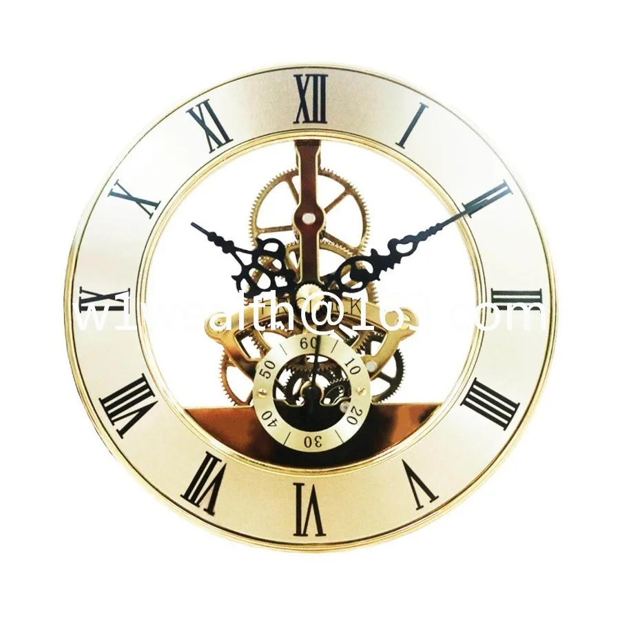 Clock accessories Perspective clock gear movement, high-grade metal 126mm perspective clock movement