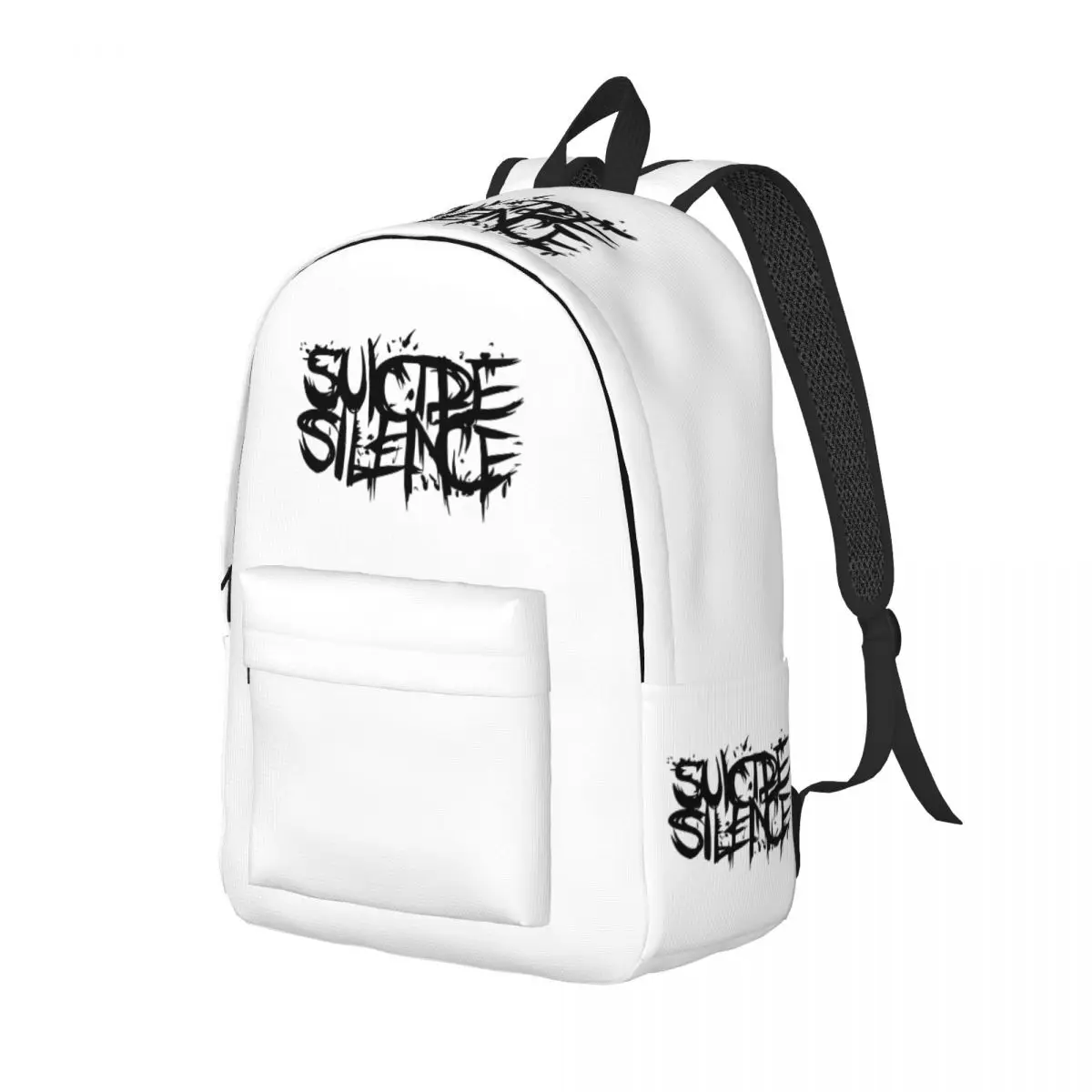 Rock Band Suicide Silence Mochila para homens e mulheres, mochila de trabalho de estudante, moda ao ar livre