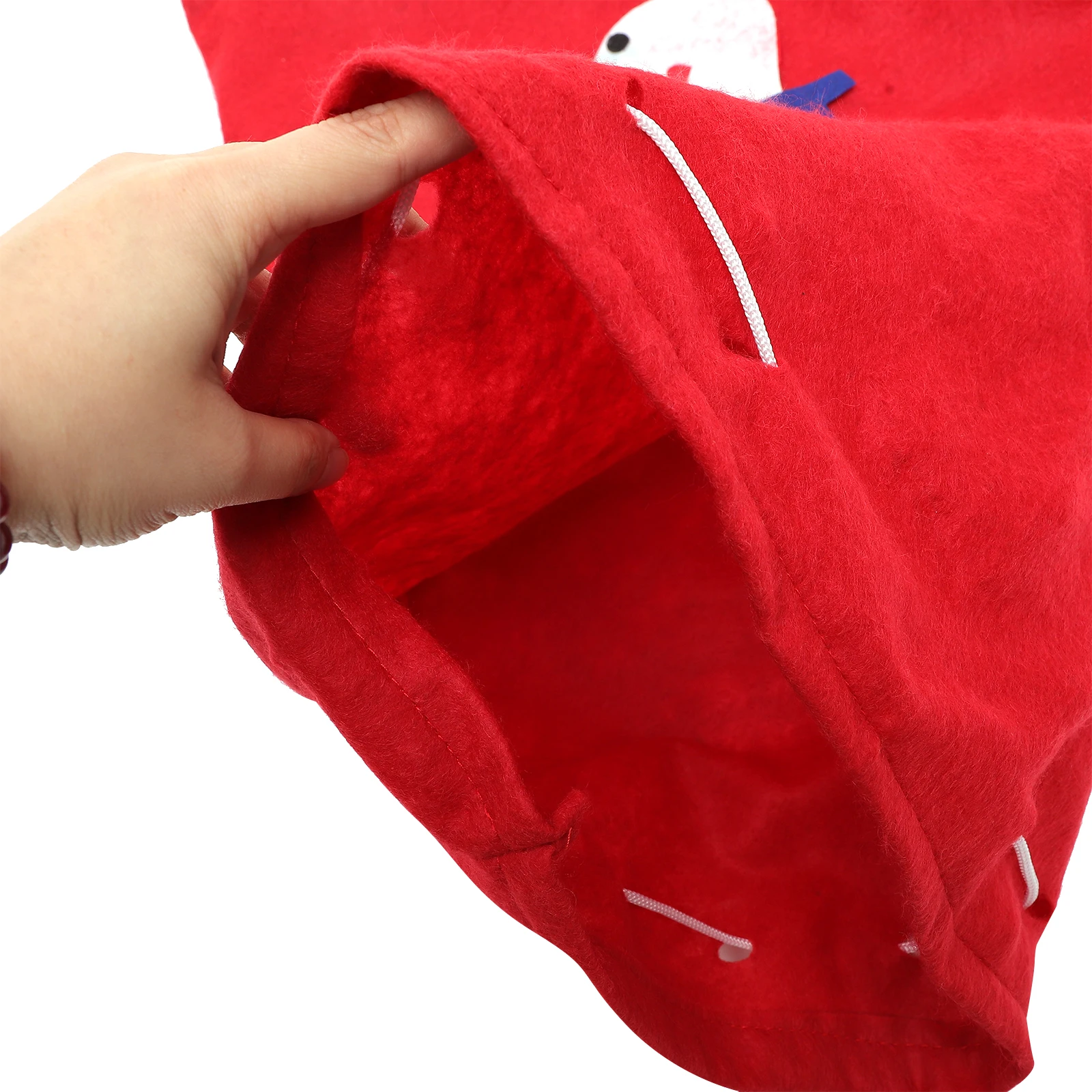 

Goodie Bag Santa Sack Christmas Gift Organizer Bags Candy with Ties Party Birthday for Presents