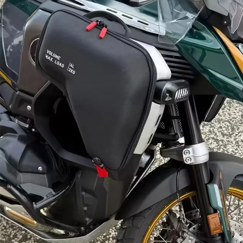 

New Motorcycle Fuel Tank Bag 4L Radiator Side Bags 2L Frame Storage Saddlebag For BMW R1300GS Adventure R 1300 GS ADV 2024 2025