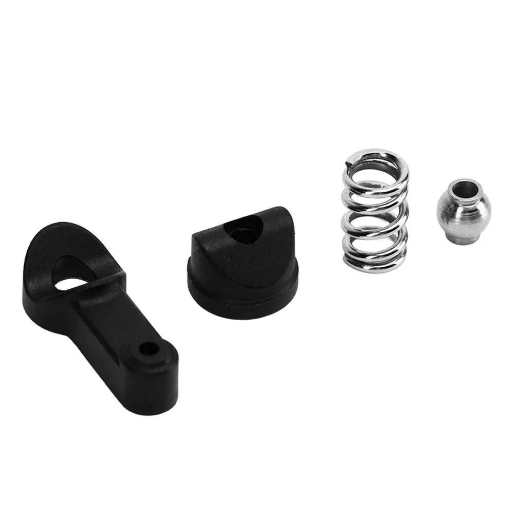 2 Set Plastic Steering Arm Buffer RC Cars Replacement Part Buffer Steering Gear Arm for SCY 16101/16102/16103/16201 1/16 RC Car
