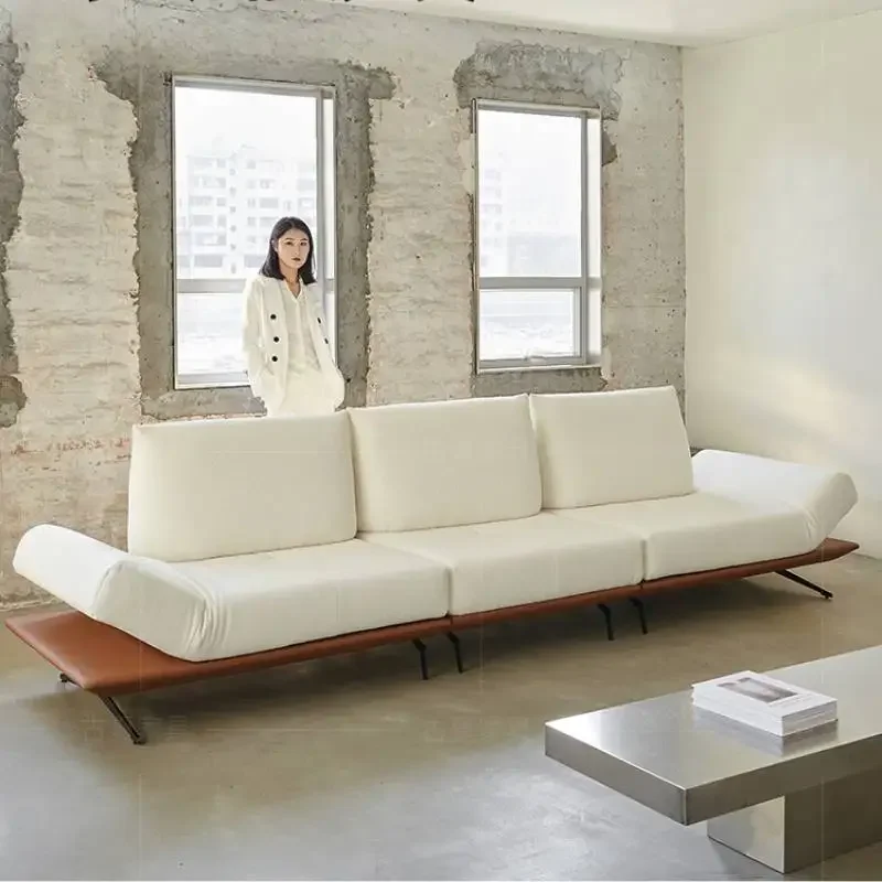 Luxury Minimalist Sofa Living Room Conference Straight Rotating Multifunctional Module Modern Princess Muebles Home Furniture