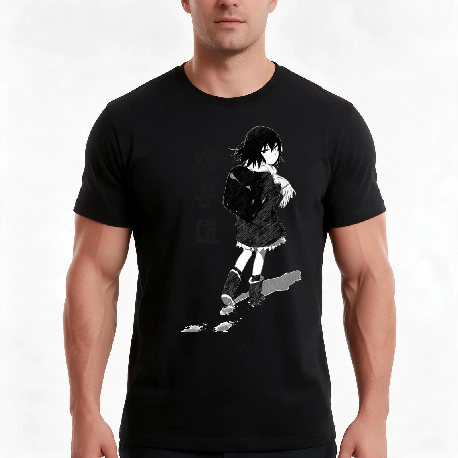 Erased : Kayo fanart ! T-Shirt Summer Casual Cotton Tee Unisex Men Women