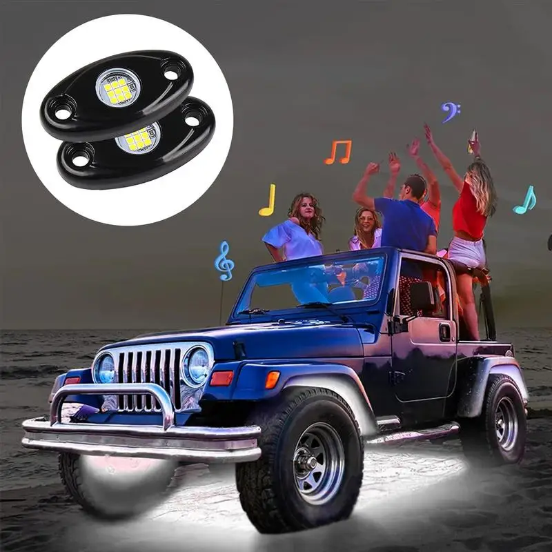 Car Chassis Ambient Lights High Brightness Under Body LED Glow Neon Light Waterproof Decorative Bar Lamp Car Accessories