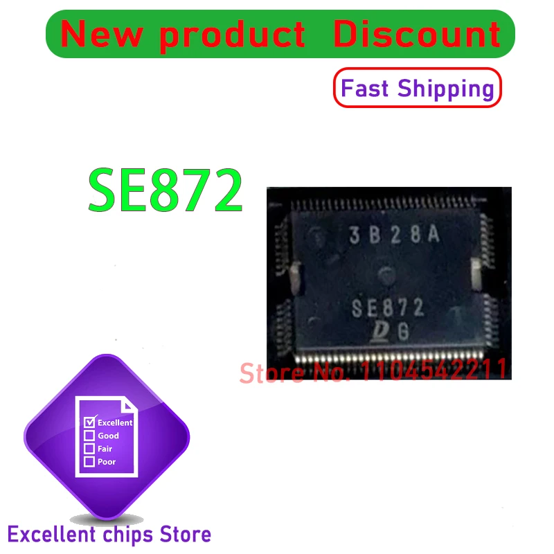 

1pcs/lot Original New SE872 HQFP-92 872 in stock