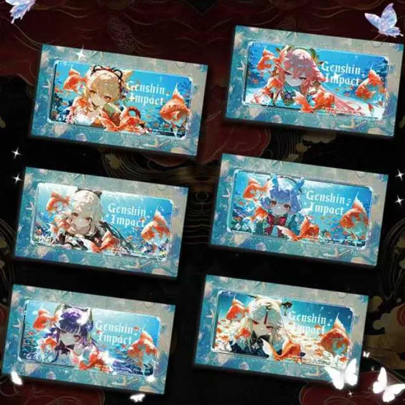 2025, Duoduo Cultuur Groothandel Genshin Impact Collection Cards Box TCG Pack Anime Game CCG Game Brick Gift Speelbord Speelgoed