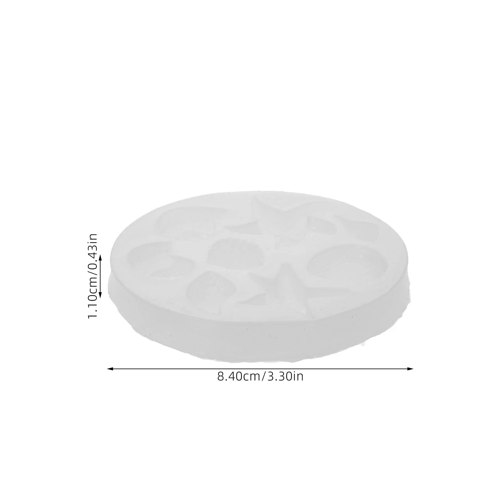 الغذاء الصف سيليكون ثلاثية الأبعاد المحيط البحر العالم النقش فندان قالب الكعكة غير عصا قالب الخبز للكب كيك الزفاف عيد الميلاد عيد الميلاد #5