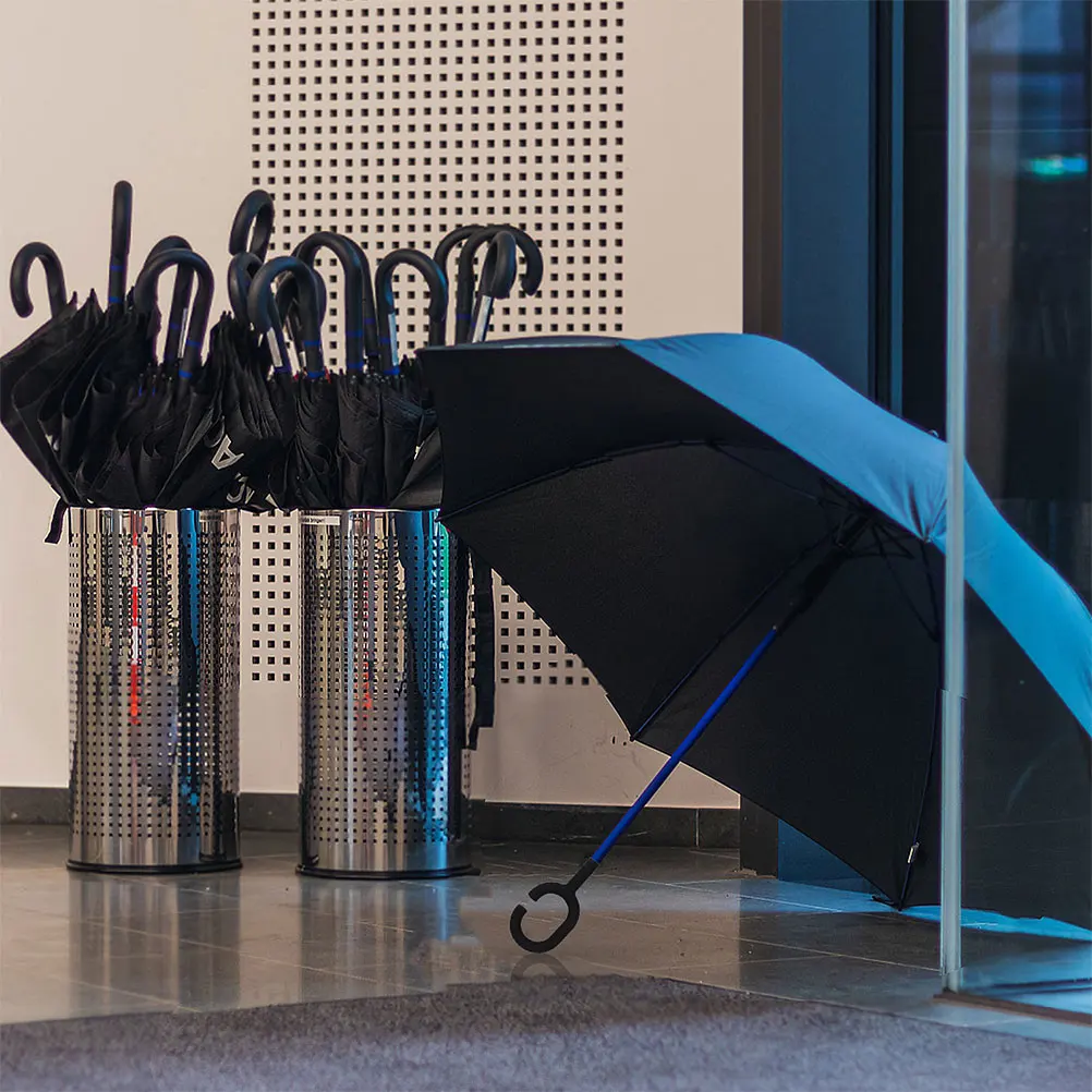 

2Pcs C-Shaped Curved Replacement Handle Comfortable Grip Umbrella Handle for Daily Use Folding Umbrella Replacement Parts