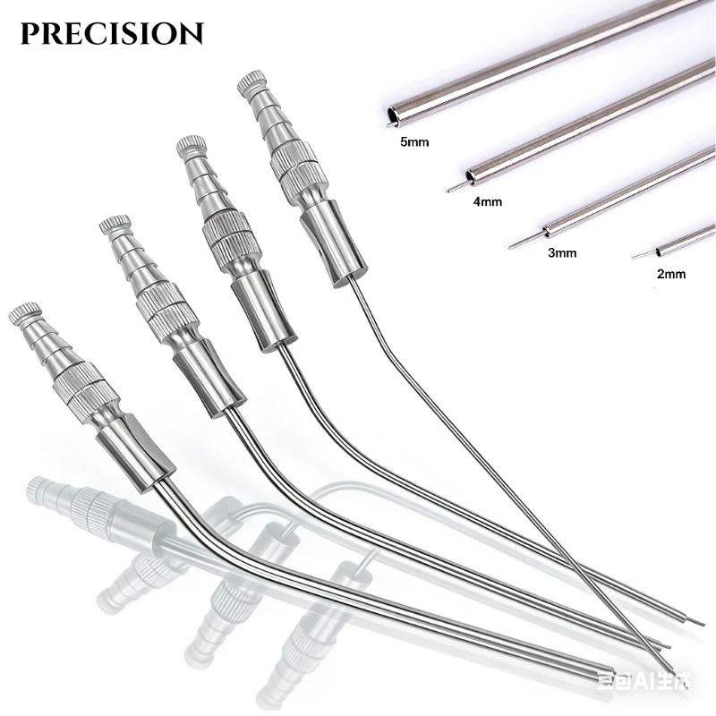 

Dental Aspirator Suction Tube Stainless Steel Implants Sucker Pipettes Dental Surgery Laboratory Tube 2mm/3mm/4mm/5mm Clean Tool