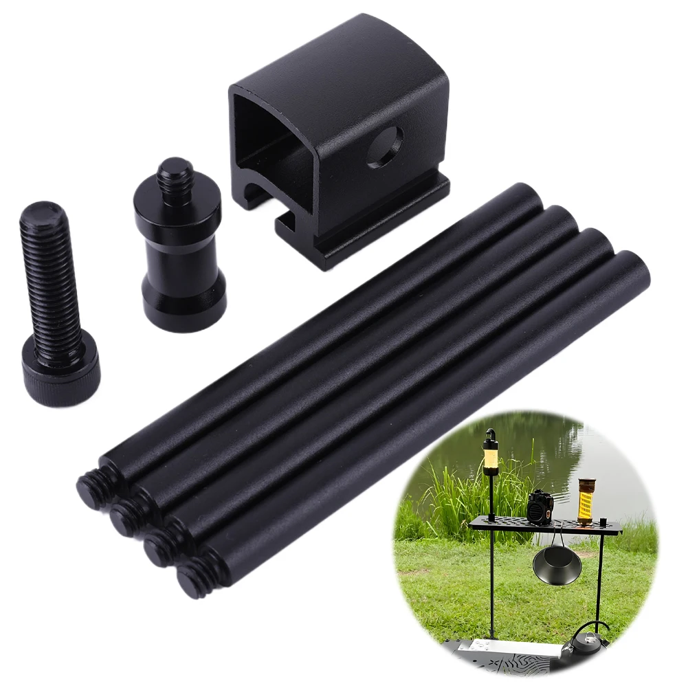 

Съемная подставка для фонаря из алюминиевого сплава, уличная портативная вешалка для светильника, съемная подставка для лампы для стола IGT, аксессуары для кемпинга