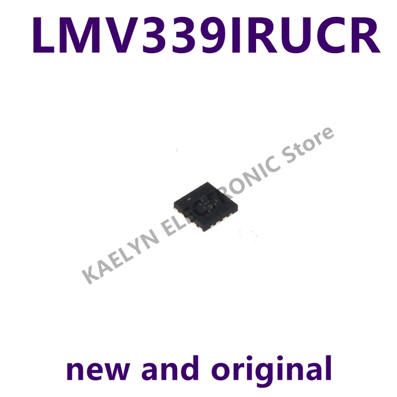 10pcs/lot New and Original LMV339IRUCR LMV339   Comparator General Purpose Open Collector 14-QFN (2x2)