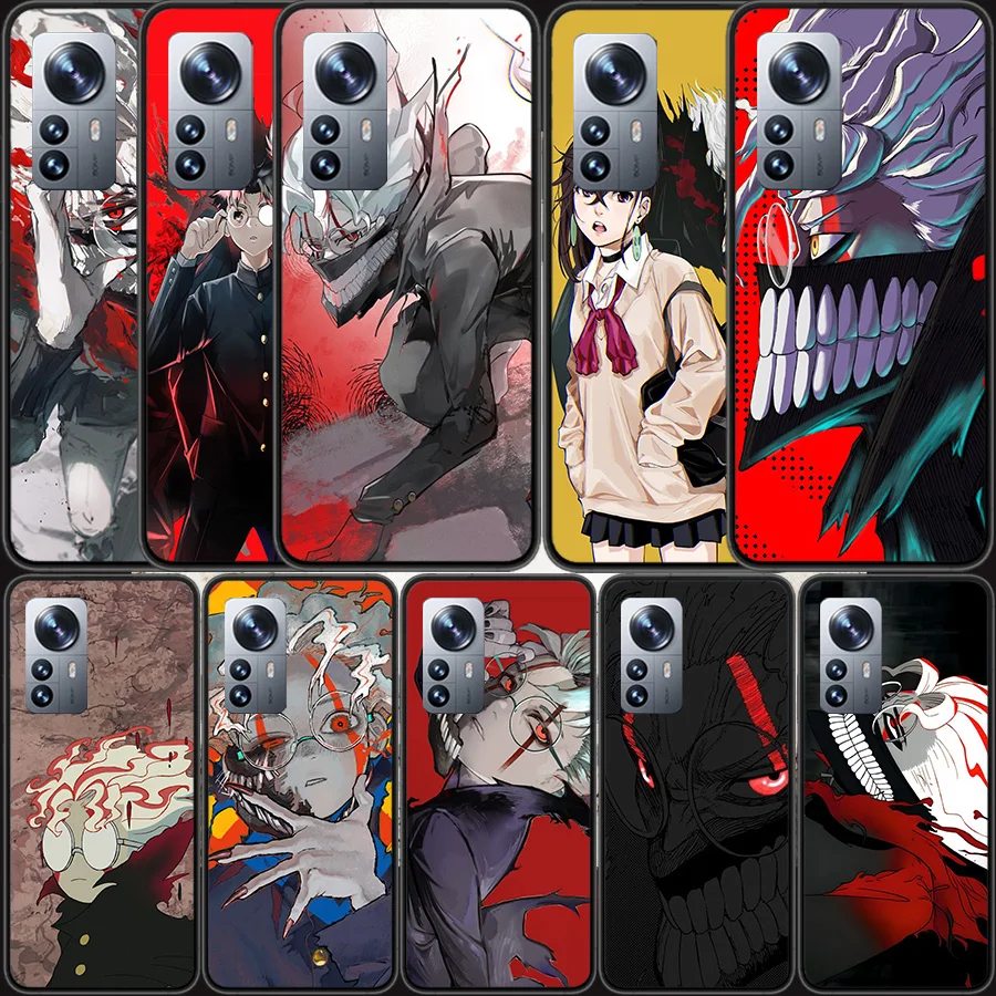 Anime D-DandadanS Okarun Phone Case For Xiaomi Poco X7 X6 X5 X4 X3 GT NFC M4 M5 Pro 5G M3 Mi F6 F5 F4 F3 F2 F1 Capa Coque TPU Co