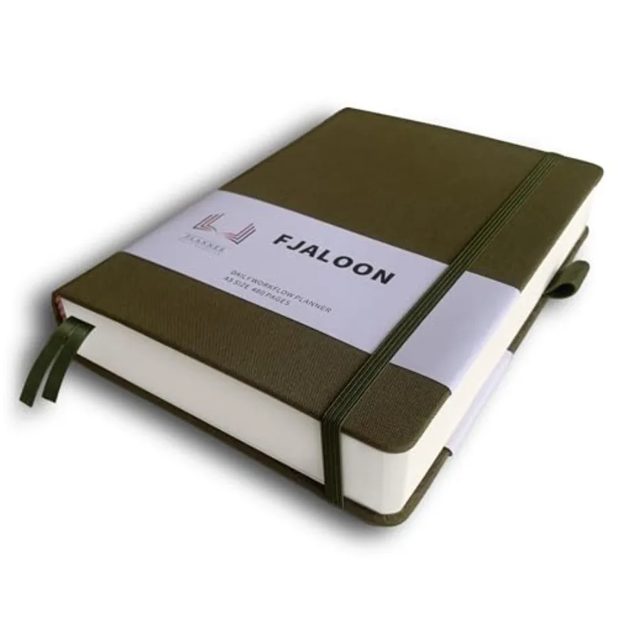 

Планеры и ежедневники для людей с СДВГ: Планер для взрослых с СДВГ на 2026 год, 480 страниц, толстый, для работы за столом, без дат