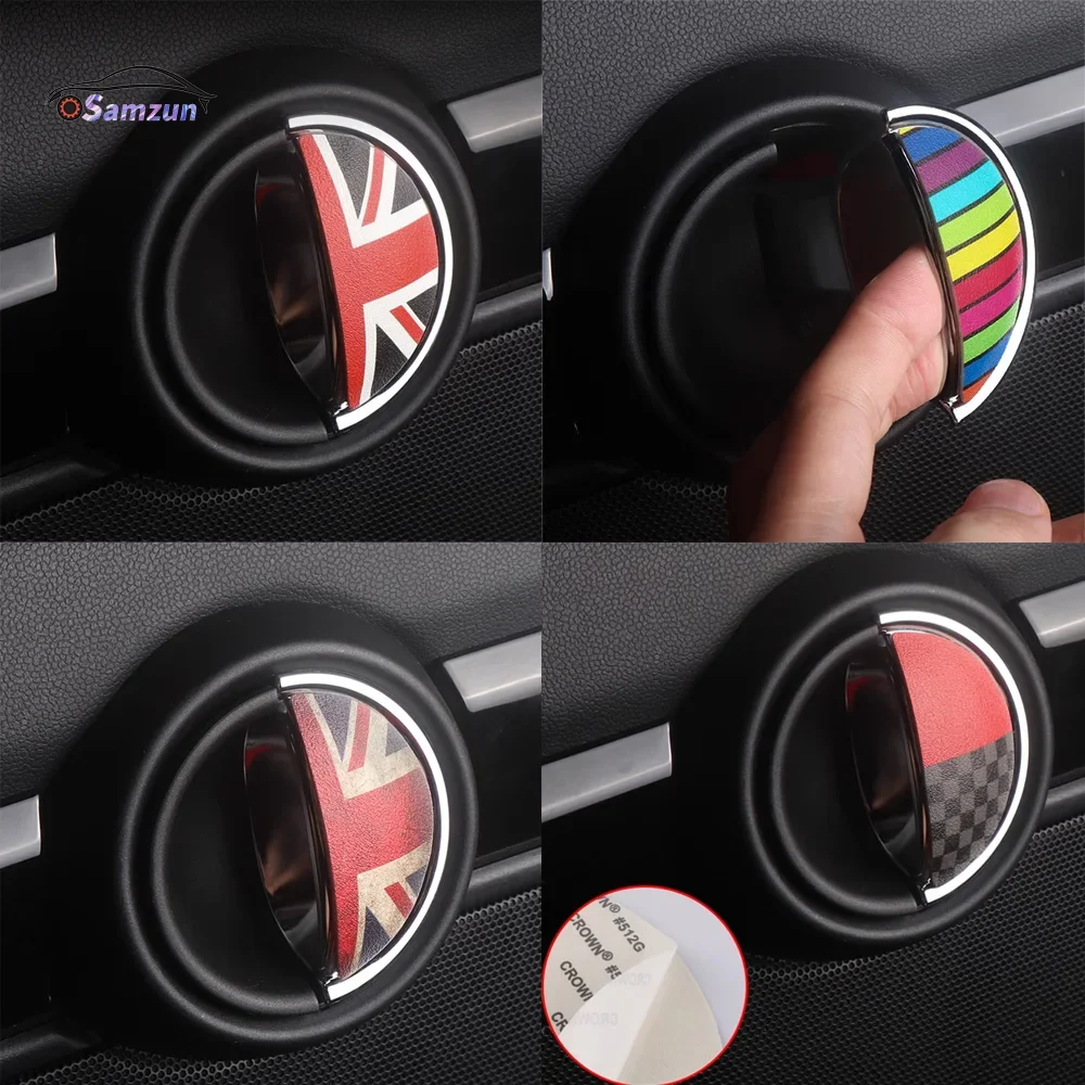 

Для MINI Cooper One JCW S R55 R56 R57 R58 R59 R60 Кожаная внутренняя дверная ручка Наклейка Мягкая подушка Стайлинг Автомобильные аксессуары