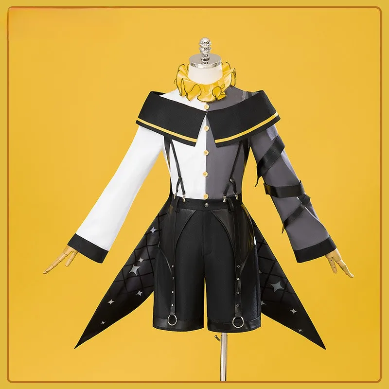 Anime Cosplay Fantasias para o Halloween, Kagamine, Rin, Len, Irmão, Irmã, Lolita, Uniforme de Festa, Roupas