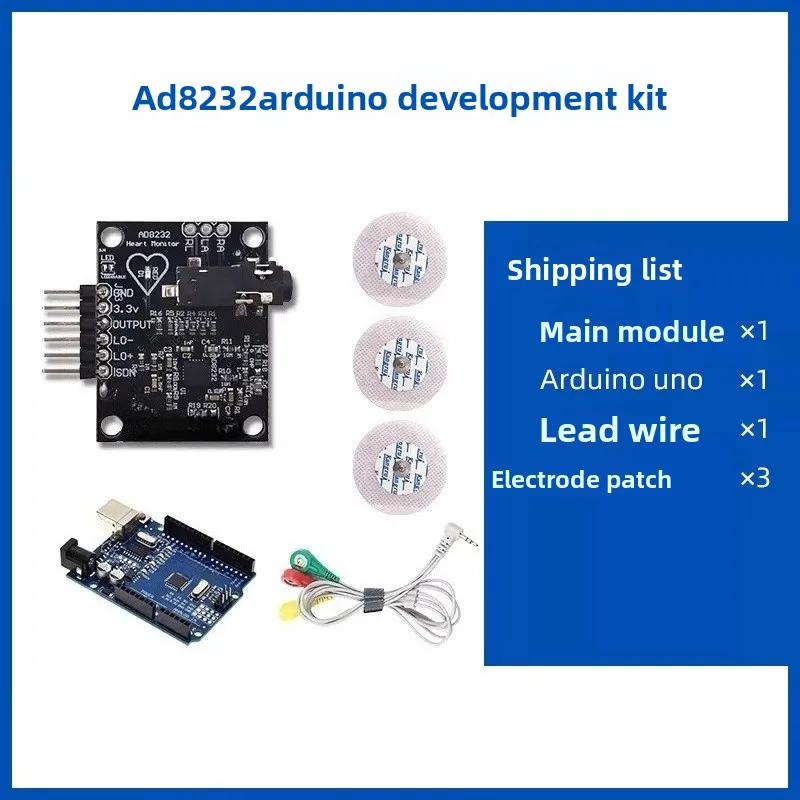 AD8232 ECG sensor pulse heart rate ECG acquisition module