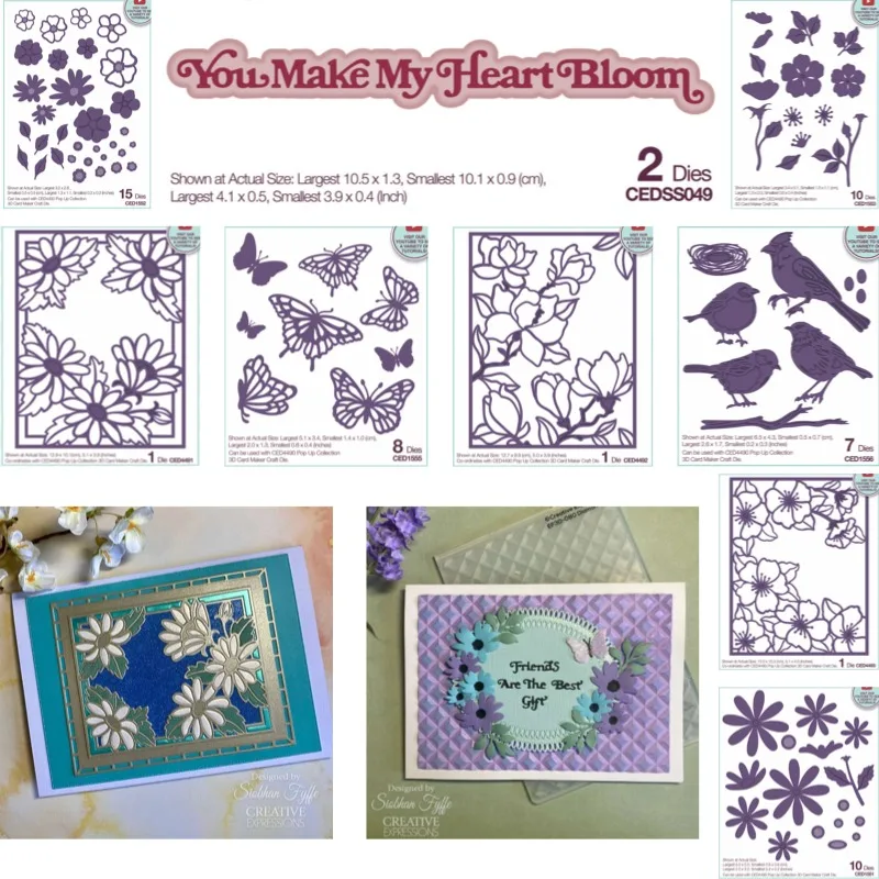 Dynamic Daisies Wild Rose Cover Plate Metal Cutting Dies New Arrival 2026 DIY Molds Scrap Booking Paper Making Die Cuts Crafts