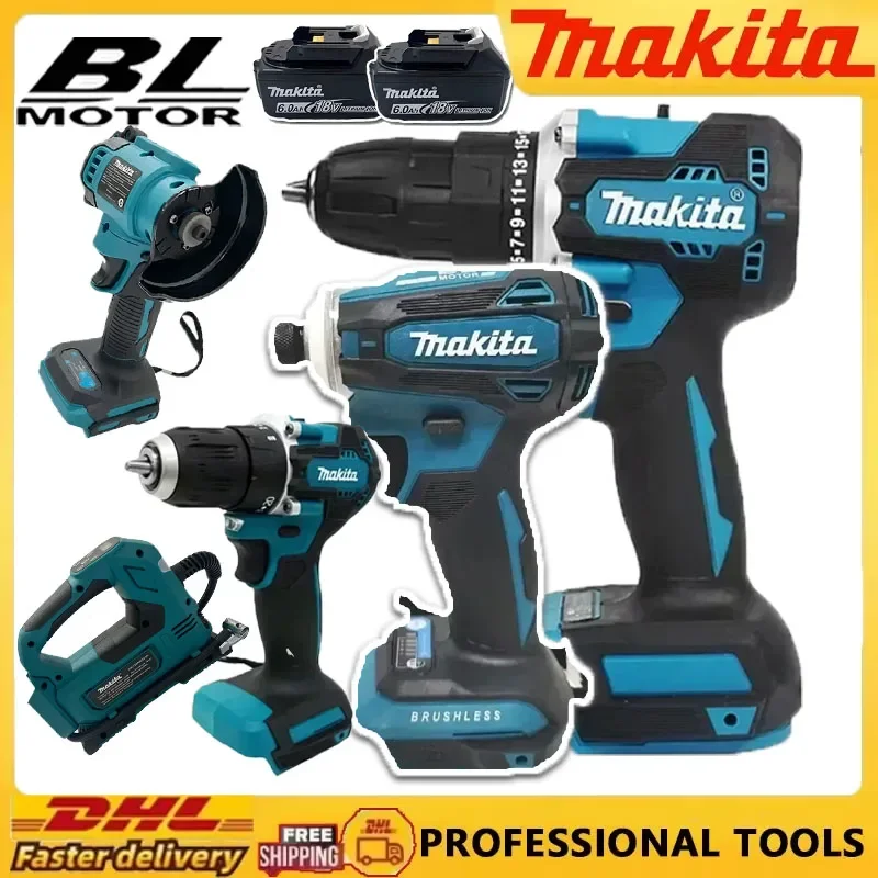

2026 Makita: Различные модели портативных аккумуляторных электроинструментов – ударный шуруповерт, аккумуляторная отвертка, электрическая сабельная пила