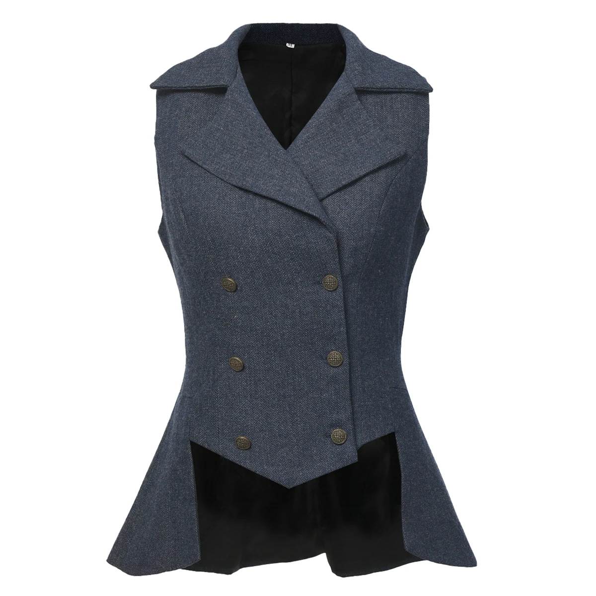 سترة نسائية على الطراز الفيكتوري خمر Steampunk عصر النهضة الذيل الخصر