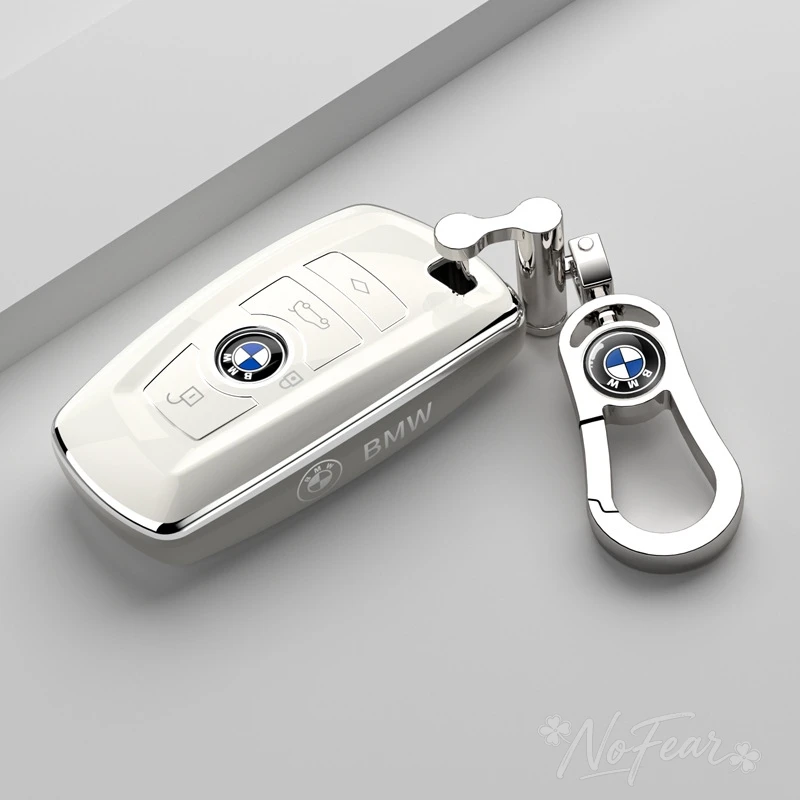 TPU Car Key Case Cover Protector For BMW 530i 550i 320i 1 2 3 4 5 Series 118i 225i M240i F20F21 F30 F31 F25 F01 F02 Car stickers view 5