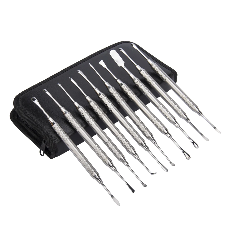 

10 шт., стоматологический периостальный сепаратор, инструмент для зачистки пародонтальной мембраны, инструменты для хирургических имплантатов, набор скалеров, стоматологические инструменты