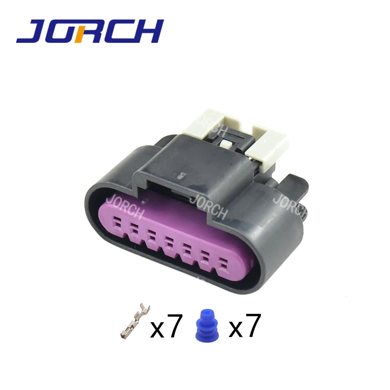 7 pin auto 1.5mm Series Female Auto Connector Plug Socket DJ7075D-1.5-21for  High voltage package ignition coil