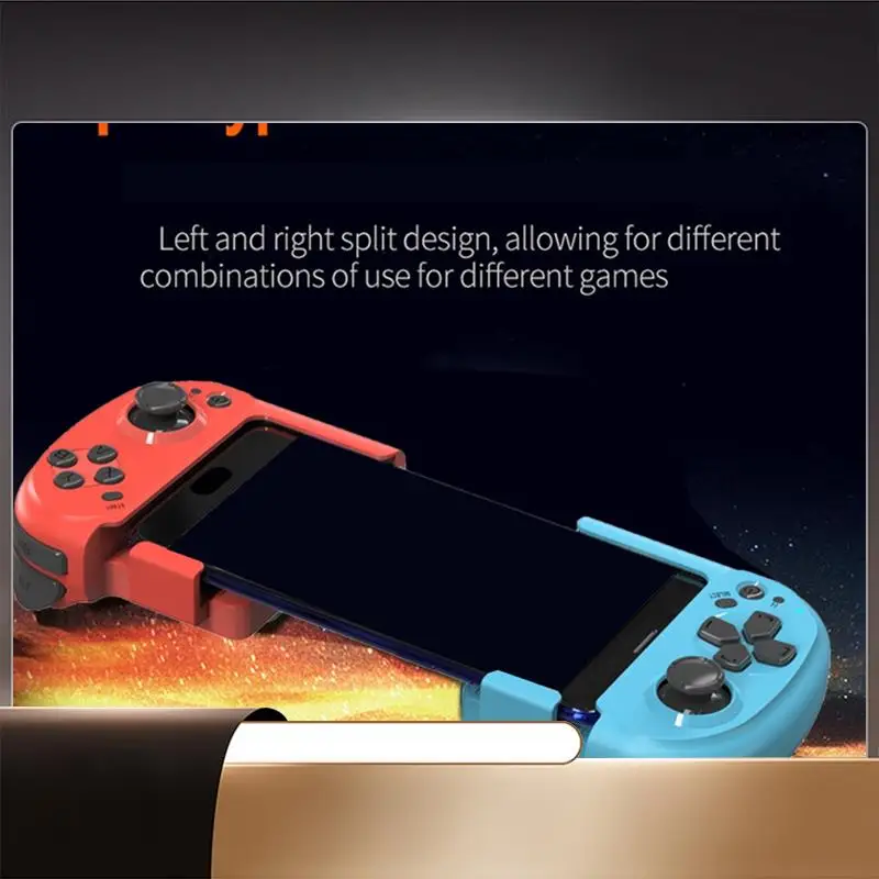 

Беспроводной геймпад Mocute 061, беспроводной игровой контроллер с левым и правым разделением, игровой джойстик Bluetooth для Android, IOS PC-N35R