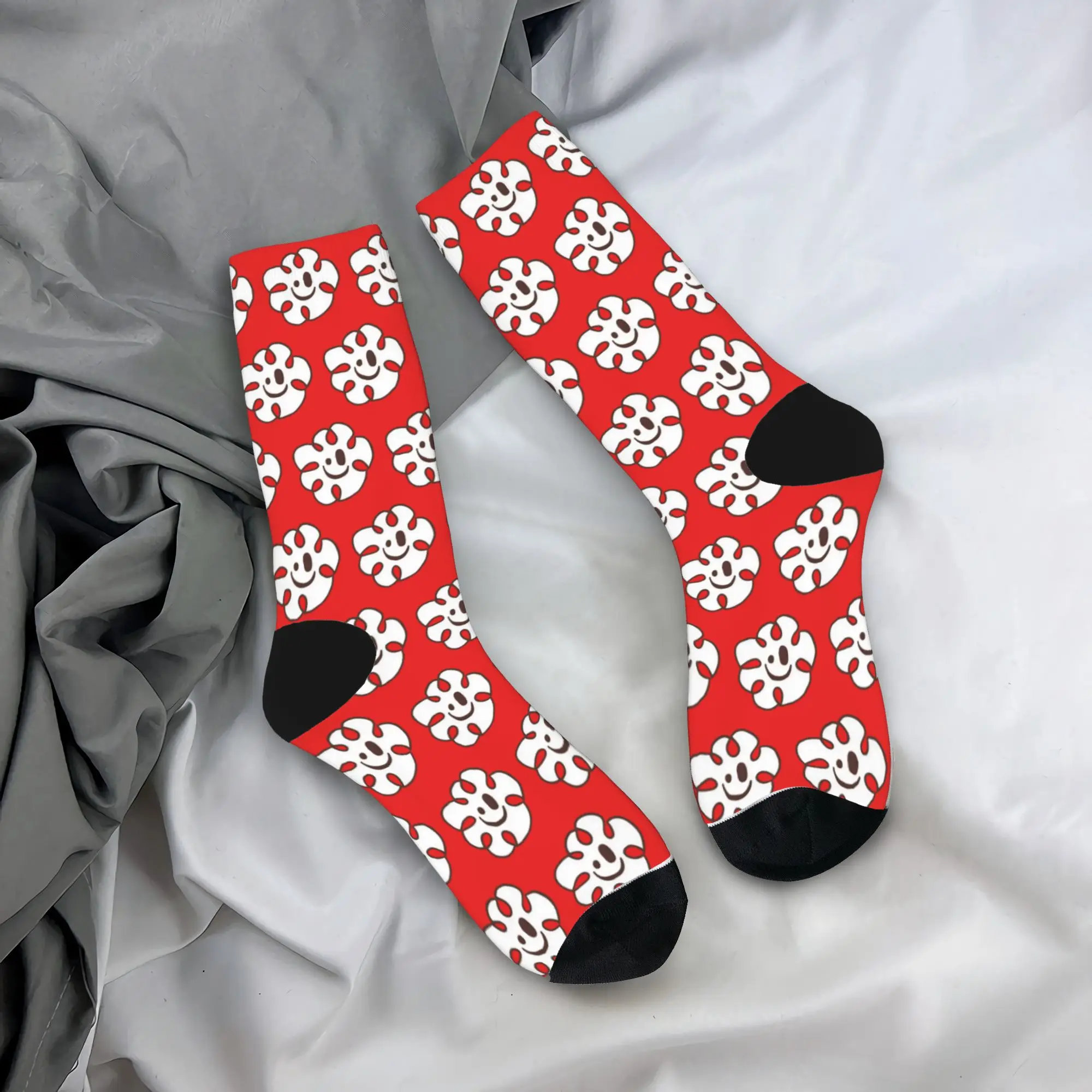 PaRappa The Rappers Socks  Non Slip Stockings Men Soft Breathable Skateboard Socks Winter Gothic Graphic Socks
