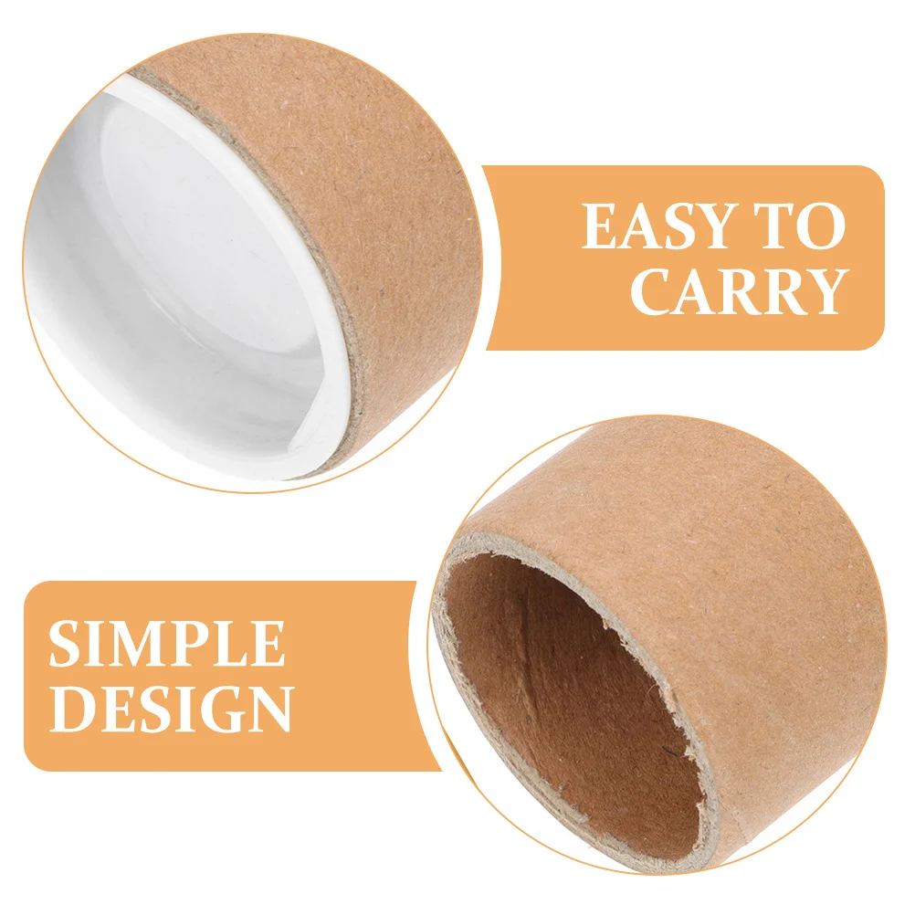 

12pcs Kraft Paper Tubes 2 Inch Diameter Heavy Duty Poster Storage Tube For Artwork Drawing Mailing Reusable Paper Tubes Crafting