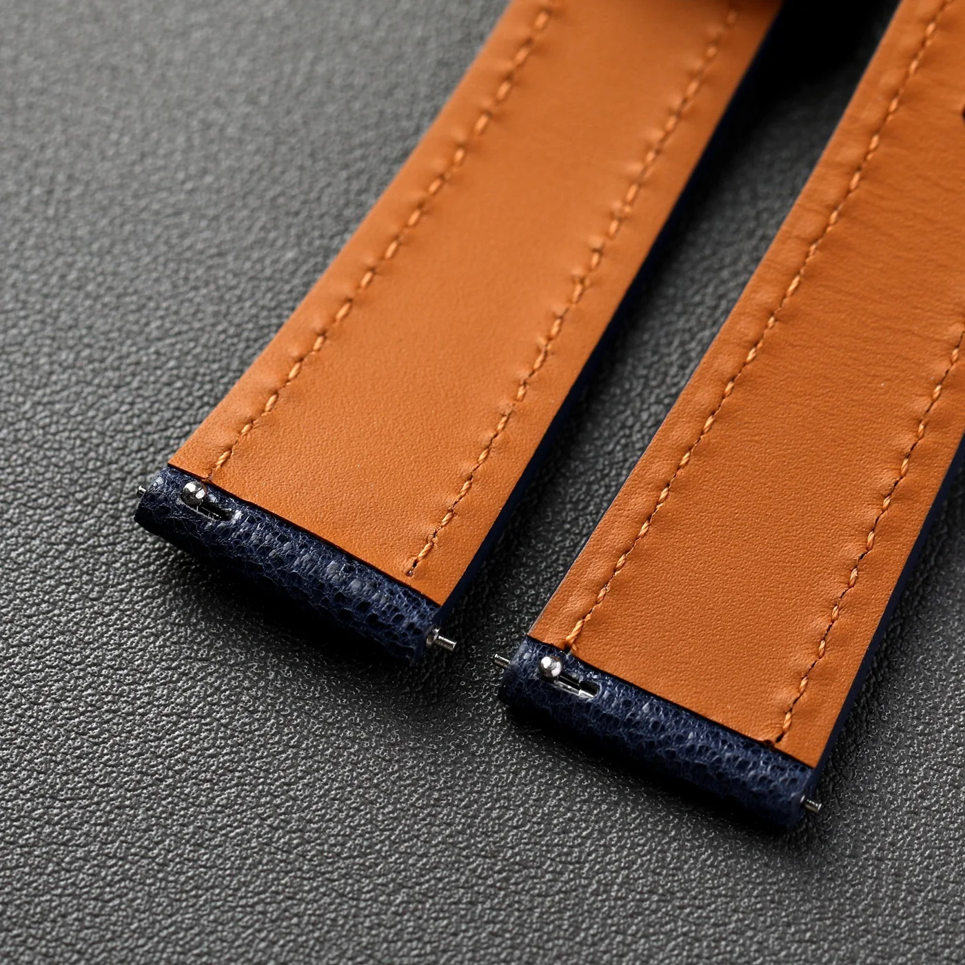 Handmade soft leather strap, goat leather 20MM * 16MM, quick release, soft men's soft ultra-thin Watchband