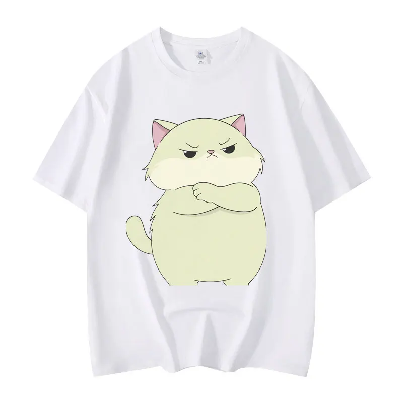 

Rage Consumes Me Funnny Cat Meme T-shirt Men Women Clothing Cute Short Sleeve T-shirts High Quality Oversized Fashion T Shirts