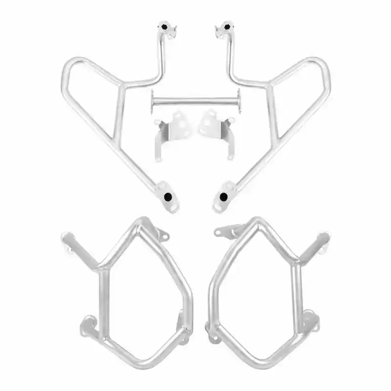 

For B MW R1250GS R1250 GS 2018-2023 Motorcycle Accessories Upper Lower Crash Bar EngineGuard Frame Falling Protector Bumper