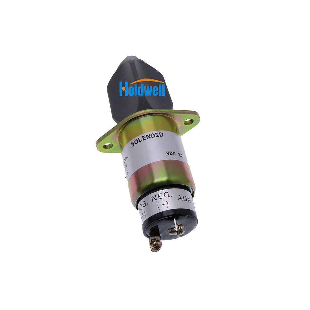 

Holdwell 12V Stop Solenoid 1751-12A6U1B1S5 31-0202 SA-4259-12 Compatible for Kubota 3A 70&82 MM Series Diesel Engines