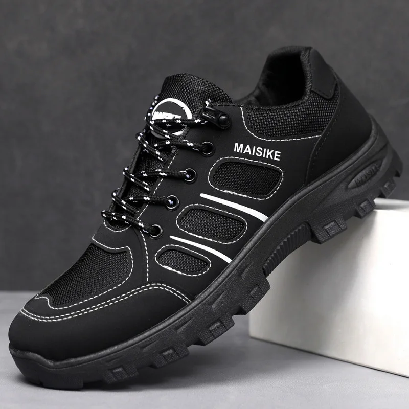 

Men's outdoor hiking shoes, breathable and fashionable thick-soled shoes, versatile sports shoes, breathable safety shoes