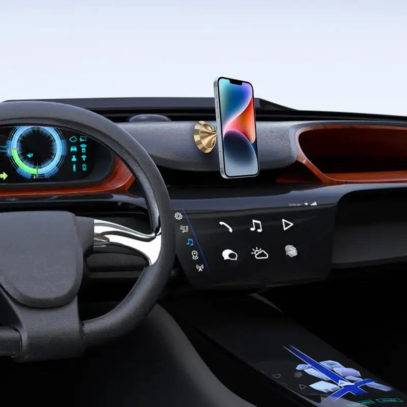 

Car Dash Phone Holder Magnetic Magnetic Phone Stand For Truck Dashboard Magnetic Auto Phone Mount For Auto Convertible Car
