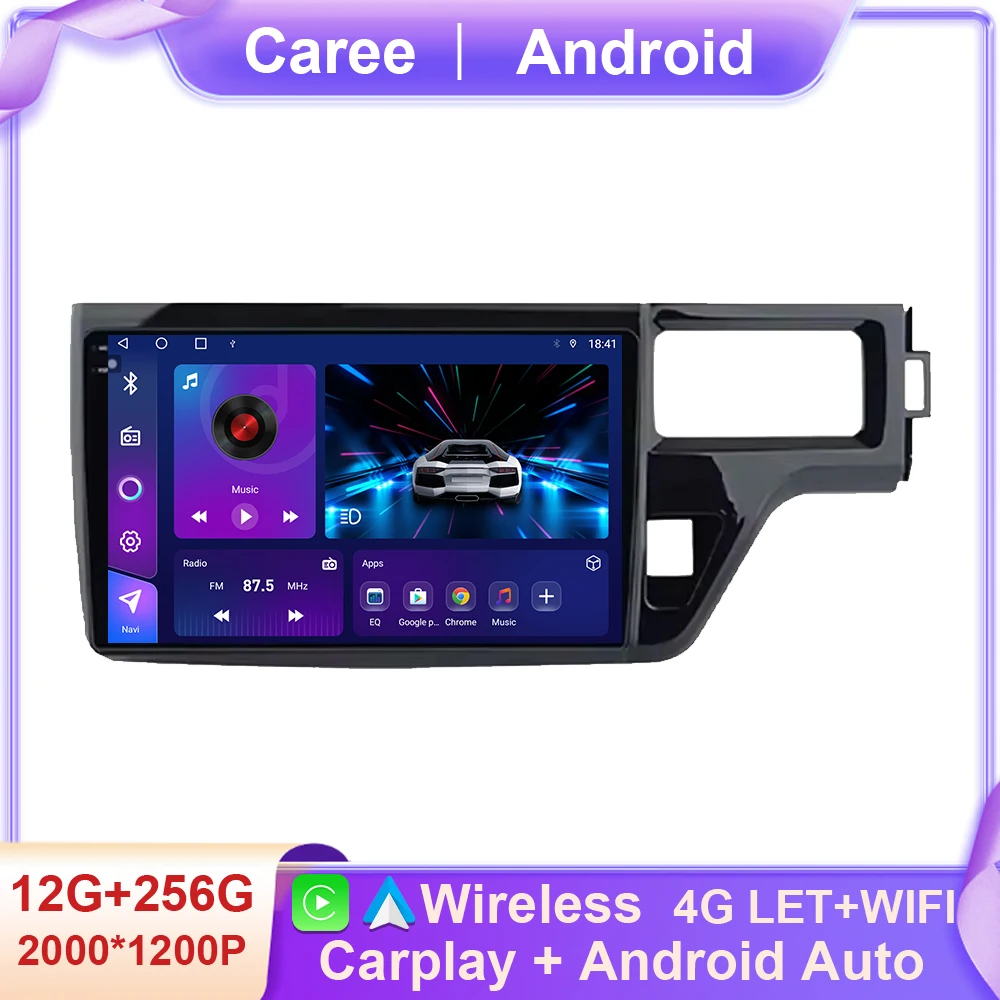 

Car Radio Stereo Multimedia Player For Honda Stepwgn 5 2015 - 2021Right hand driver GPS Navigation High-performance CPU No 2din