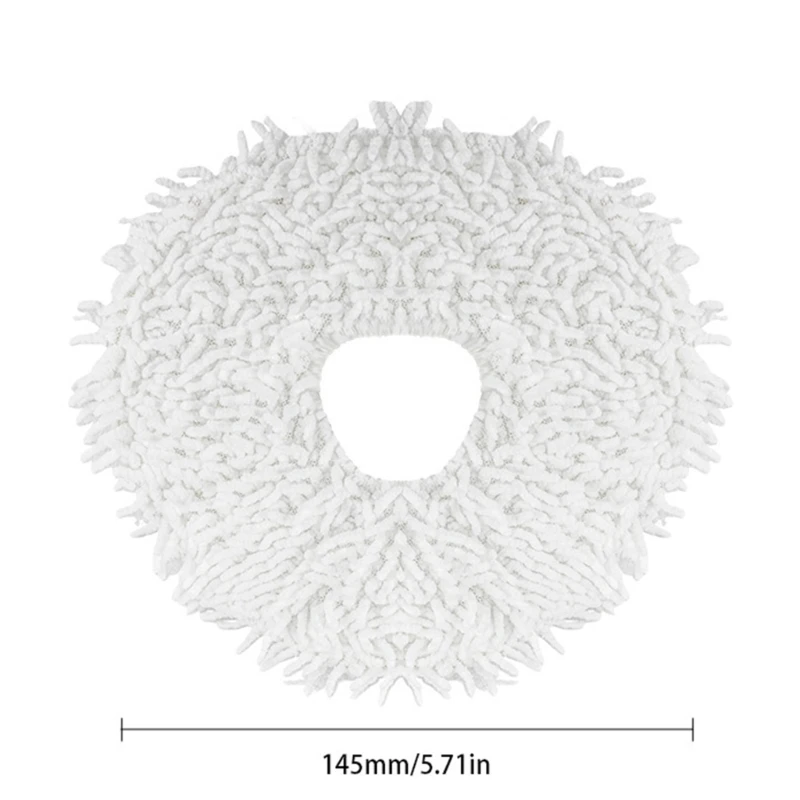 2/4/6/10 ชิ้น Mop ผ้าเครื่องดูดฝุ่นอุปกรณ์เสริมสำหรับ J1/J2 ล้างทำความสะอาดได้และนำกลับมาใช้ใหม่ได้