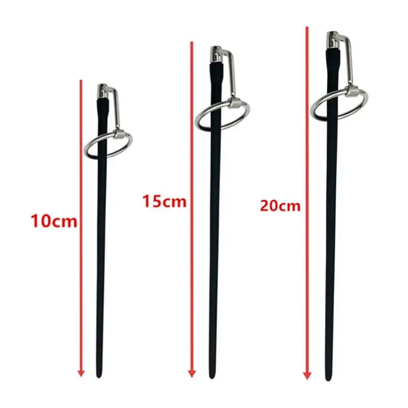 Self-Pleasure Sexual Adult Masturbation Orgasm Soft Silicone Horse Eye Stick For Men Expand Urethral Plug Sex Toys For Men Gay view 6