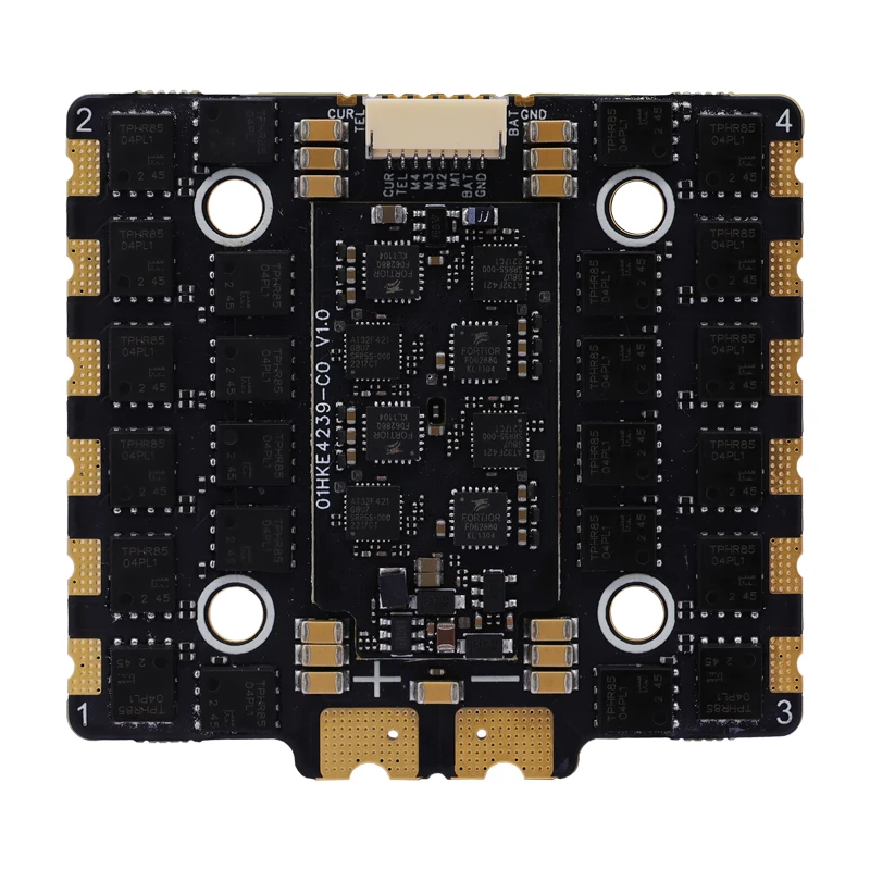 HAKRC 5139 90A 4-in-1 ESC Input Voltage 2S-8S Lipo Low Noise Extended Flight Time for Medium-to-large FPV Freestyle Racing Drone