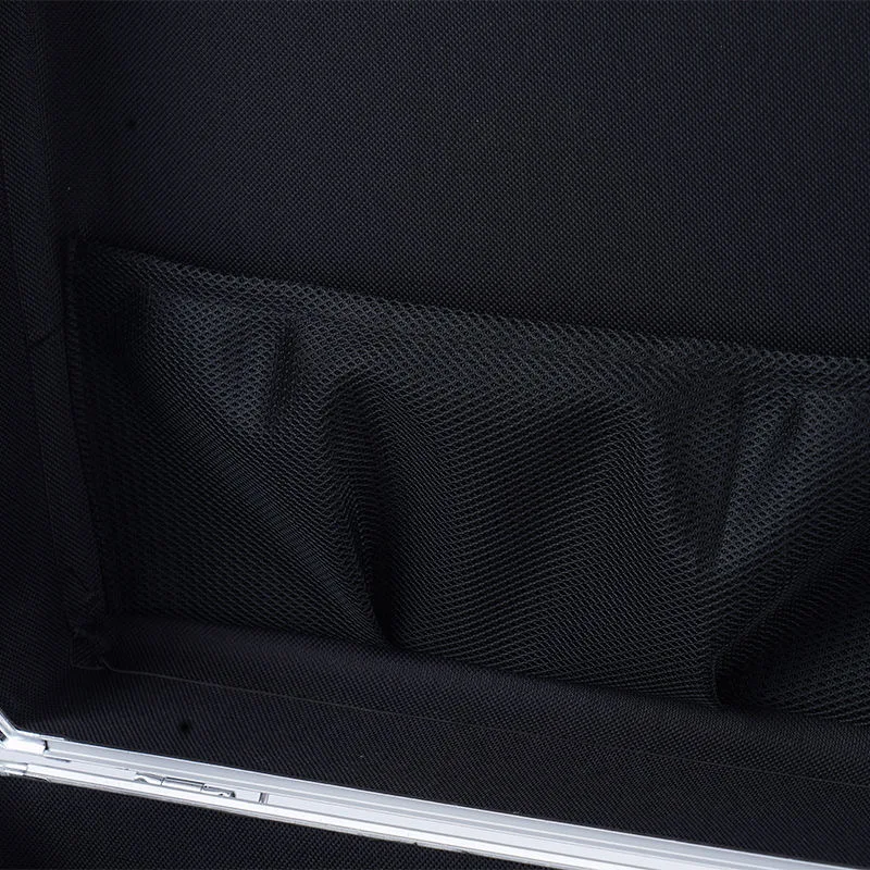 \Aluminum alloy instrument and equipment box Toolbox storage box Portable maintenance car parts box with lock storage case