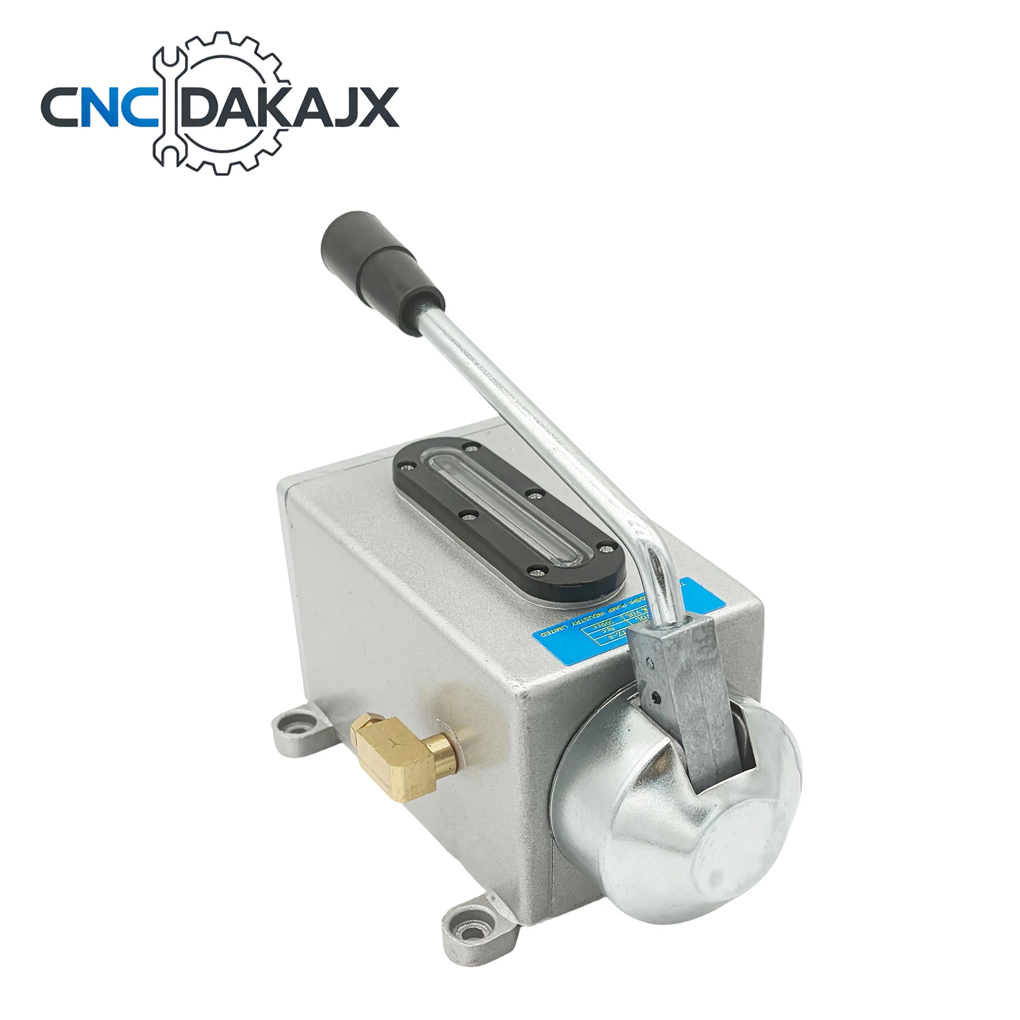 Y-8 HP-5 Hand Operated Lubrication Oil Pump Double Outlet 6MM Port Manual Hand Press Pump For Punch Press CNC Lathe Milling