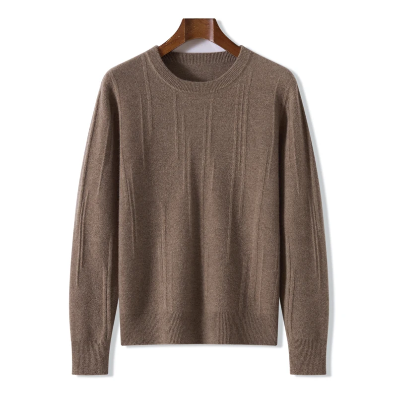 الرجال س الرقبة رداء علوي من الصوف الخريف الشتاء 100% ميرينو الصوف البلوفرات لينة الدافئة الأساسية الصوف الخالص تريكو الذكية ملابس كاجوال #5