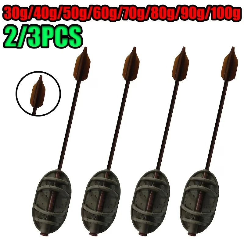 Fernabwurf-Futterkorb 2er-/3er-Set für Karpfenangeln – ideal für Grundfutter und Feeder-Rigs
