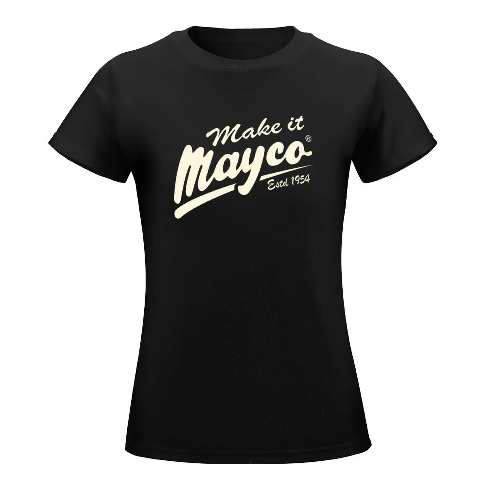 Vintage Make it Mayco Estd 1954 T-Shirt animal print shirt for girls plus sizes anime clothes white t shirts for Women