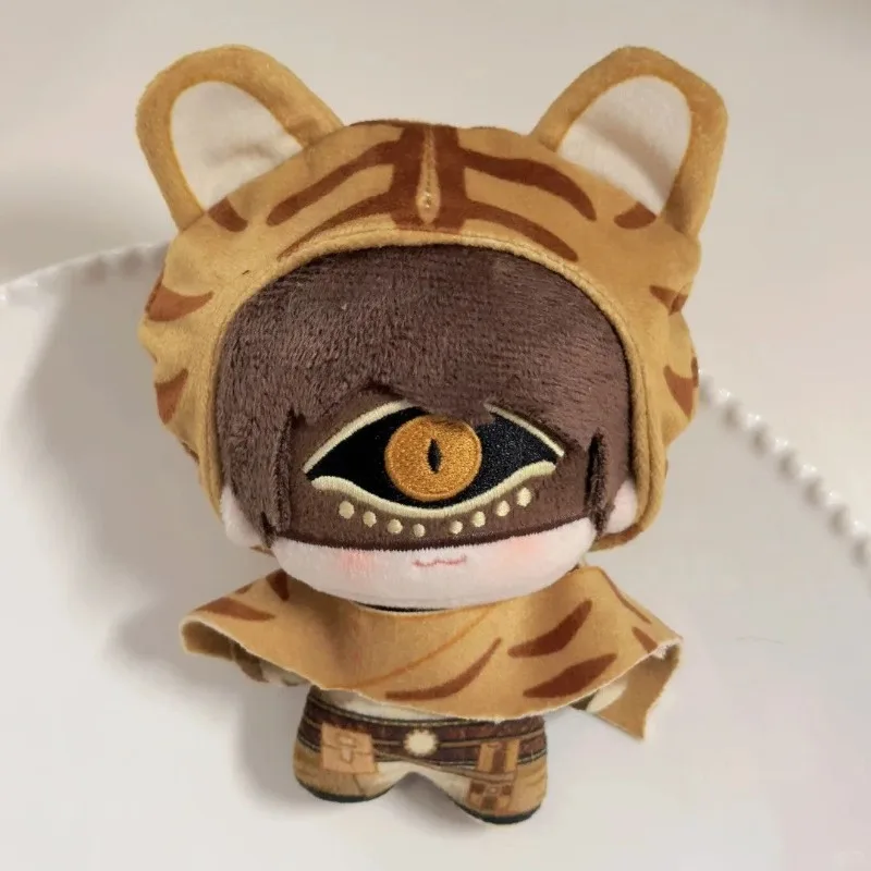 

10cm Anime Game Identity V Soft Cotton Doll NuNu Body Seer Tiger Kawaii Cosplay Eli Clark Mini Toy Figures Fans Collection Gifts