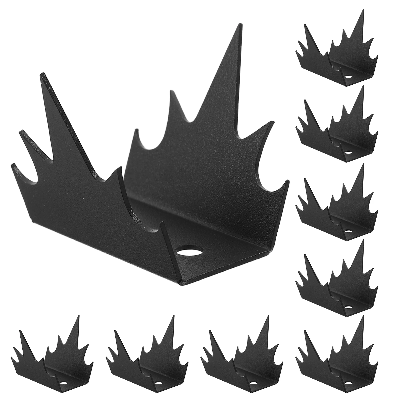 

1 set Fence Climb Metal Security Wall Studs Sturdy Spikes Carbon Steel Garden Gate Wall Spike Fencing Safe Sturdy