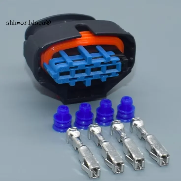 1/100set 4pin auto electric male plug cable waterproof wiring connector 1928405525 1 928 405 525
