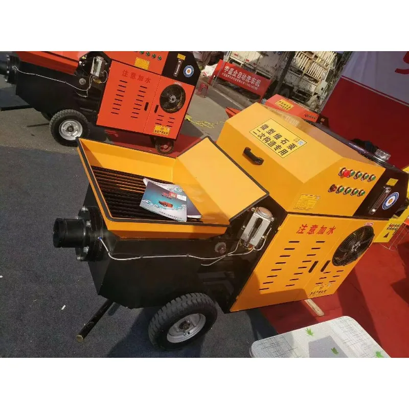 YG Customized Electric Small Portable Truck Mounted Hydraulic Concrete Pump