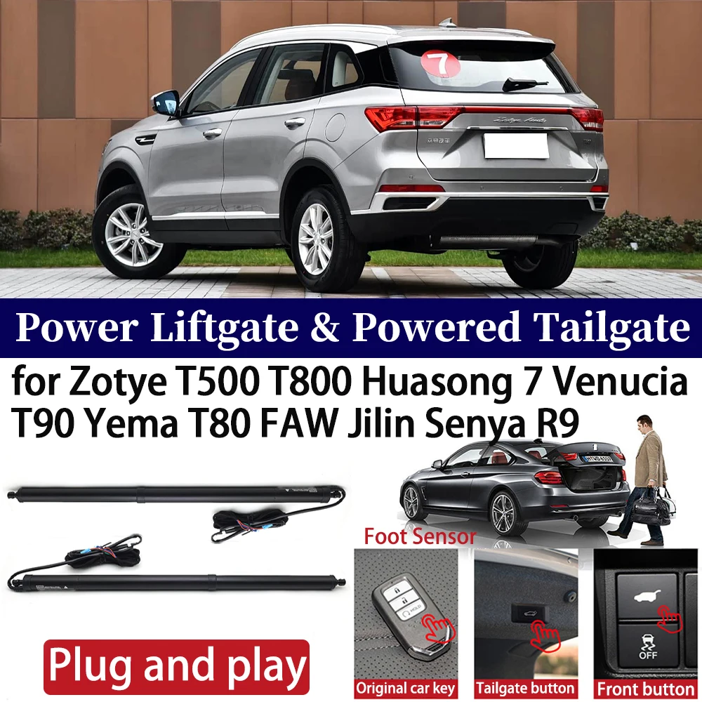 

for Zotye T500 T800 Huasong 7 Venucia T90 Yema T80 FAW Jilin Senya R9 Car Electric Tailgate Automatic Boot Lift Power Liftgate