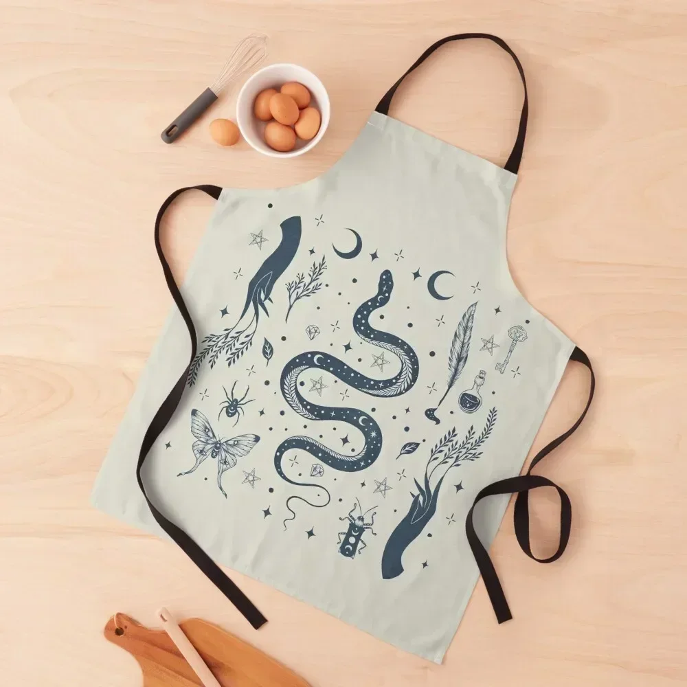 

Mystical Collection Apron Barber kindergarten teacher For Girl Useful Things For Kitchen Apron